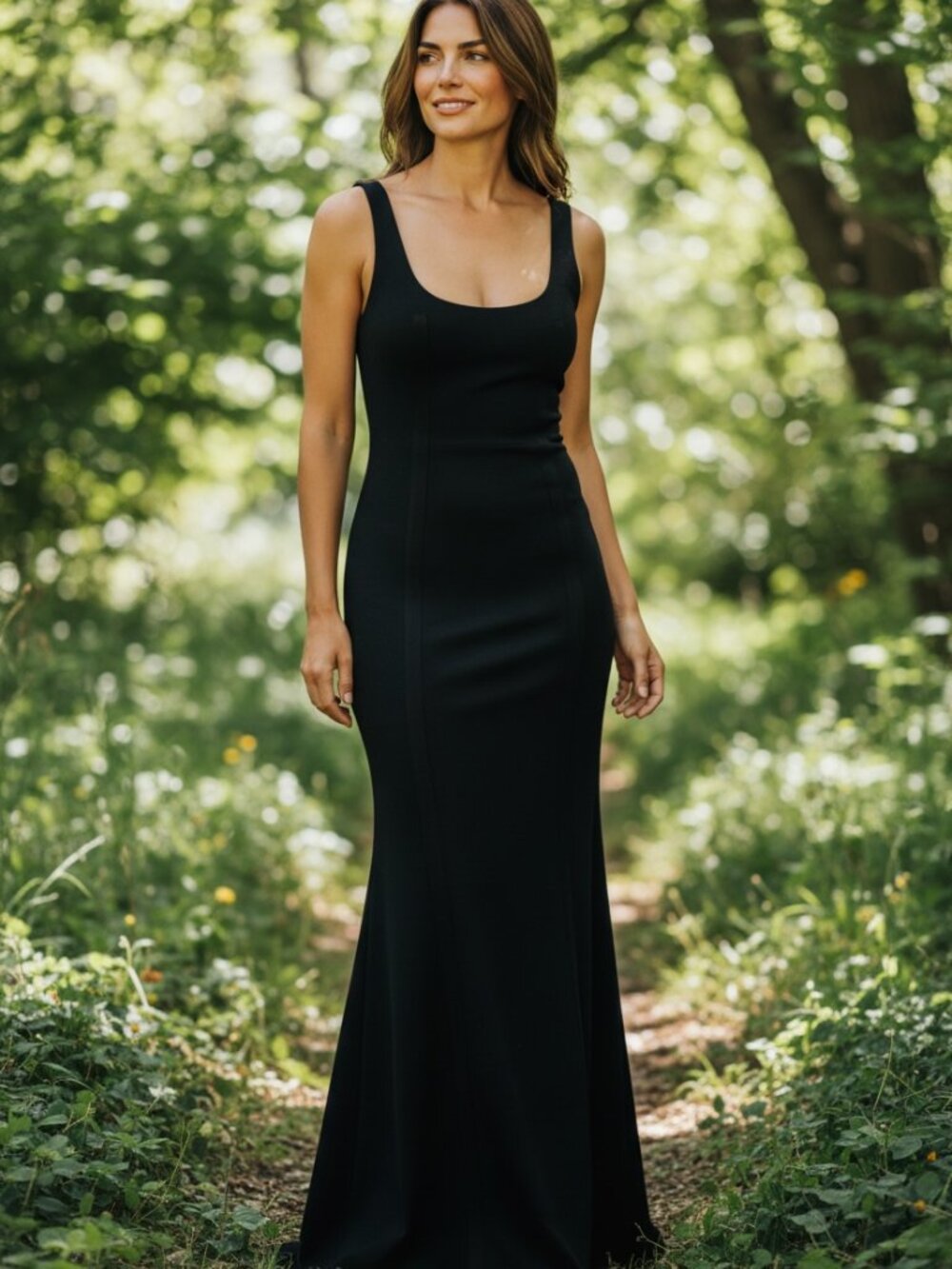 Rare London Black Formal Gown